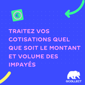 visuel graphique cotisations impayées