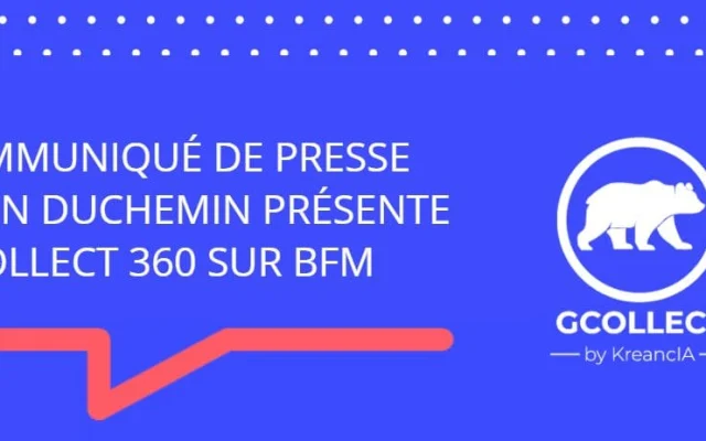 Yann Duchemin, Président de KreancIA, sur le plateau de BFM